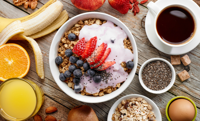 El desayuno antes de hacer ejercicio El desayuno antes de hacer ejercicio