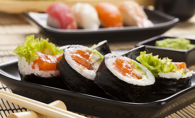 Comer sushi en la dieta Comer sushi en la dieta
