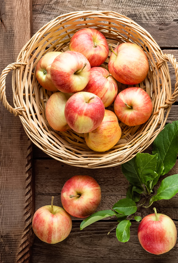 Manzanas que hinchan el abdomen Manzanas que hinchan el abdomen