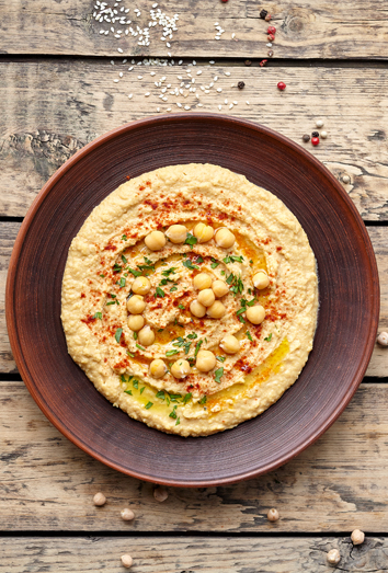Recetas con hummus