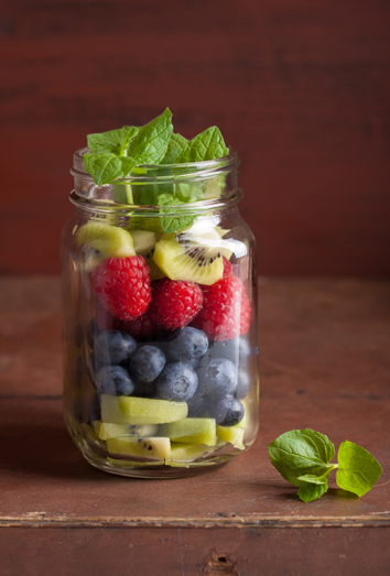 Las ensaladas en jarra