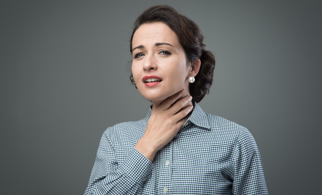 Dolor de garganta por laringitis: síntomas y tratamiento