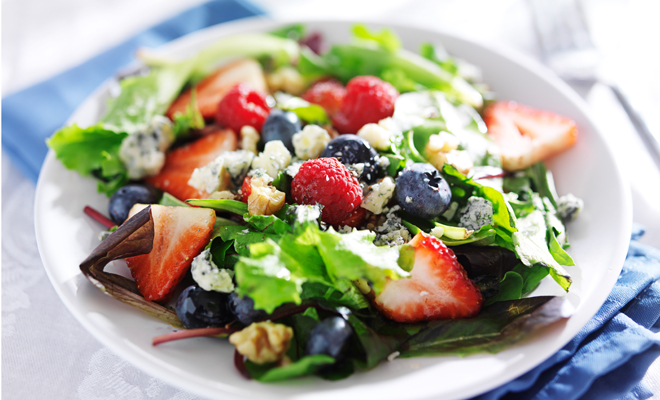 ensalada de fresas: receta