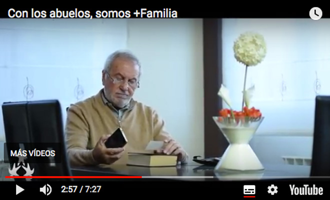 Un precioso homenaje a todos los abuelos del mundo Un precioso homenaje a todos los abuelos del mundo